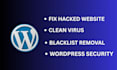 recover hacked wordpress website, malware removal with wordpress security