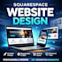 design a modern square space website for your business