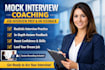 mock interview coaching job interview prep hr feedback