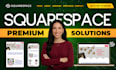 customize and fix your squarespace website professionally
