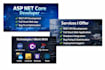 develop secure asp net core rest API or full stack web app