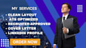 write a professional ats friendly resume and CV that gets interviews