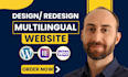 fix any wpml issues or configuration and translate  wordpress using wpml plugin
