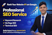 do on page and technical seo to boost google ranking, speed , traffic