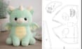 design sewing pattern template for custom stuffed plush ready for production