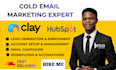 clay com data enrichment cold email outreach campaign clay