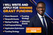 do startups grant writing, nonprofits business plan ngos funding apply for grant
