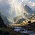 do stunning fantasy landscape, background illustration