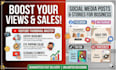 design amazing youtube thumbnails and facebook posts
