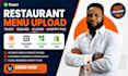 restaurant menu upload to toast square clover shopify pos