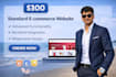 build full custom ecommerce website with PHP laravel, HTML CSS js