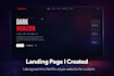 build a responsive landing page
