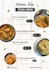 design modern restaurant menu, food menu or cafe menu design