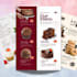design a modern cake menu for bakery or cafe