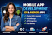 do ai mobile app development, android ios flutter mobile app developer, ai agent