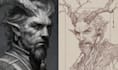 create a dark fantasy or magical book cover