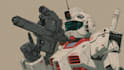 create retro mecha or scifi gundam art
