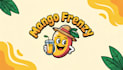 do woman mango drink mascot logo