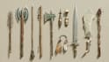 draw custom fantasy dnd weapons art and props