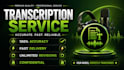 do accurate hinglish audio to text transcription
