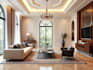 create luxury living room, bedroom interior design