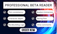 be your sincere romance beta reader and alpha reader with critique feedback