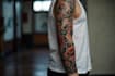 create a tattoo in japanese style