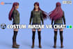 create a high quality custom 3d avatar