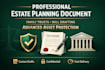 create estate planning, living trust, irrevocable revocable trust, will drafting