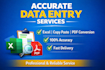 professional data entry operator, web search, admin support,