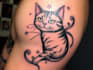 do custom cat pet tattoo design