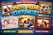 creative photo booth template design