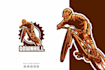 make an modern wonderful cycle, bike logo