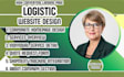 logistics website supply chain website transportation website shipping website