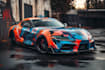 do racing car wrap, itasha car wrap, vehicle wrap