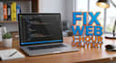 fix HTML CSS layout and custom website maintenance errors