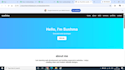 design a responsive landing page using HTML CSS