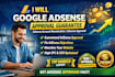 get google adsense website approved adsense ads placement monetization blog post