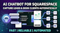 build ai chatbot, appointment booking system squarespace
