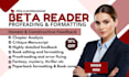 beta reader romance beta reader romantasy beta reader fantasy horror beta reader