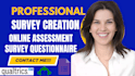 create survey questionnaire using qualtrics surveymonkey google forms