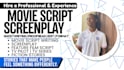 do movie script writing, screenwriting screenplay, film script writer, tv series