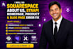 do squarespace about us, strapi homepage,  product and blog page error fix