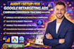 setup audit fix google retargeting ads campaign conversion tracking ga4 GTM
