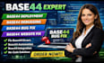 deploy base 44 debugging base 44 base44 base44 website fix base44 bug expert