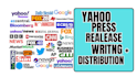 yahoo press release distribution UK press release writing crypto press release