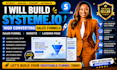 build systeme io sales funnel, systeme io website, systeme io landing page