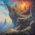 design amazing fantasy landscape