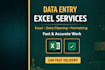 do ms data entry and data cleaning