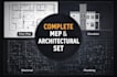 draft architectural, mep and construction permit drawings in autocad